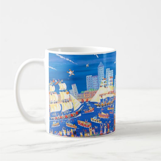 Königliche Schifferegatta-Kunst-Tasse Greenwichs Kaffeetasse (Links)