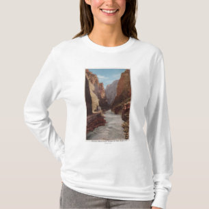 Königliche Schlucht, Co - Ansicht des Zugs, Fluss T-Shirt