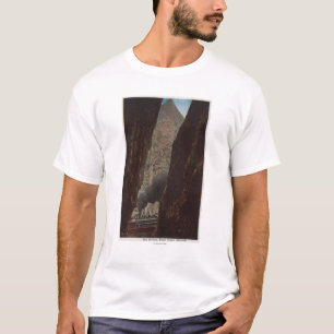 Königliche Schlucht, Co - Ansicht eines Spaltes i T-Shirt