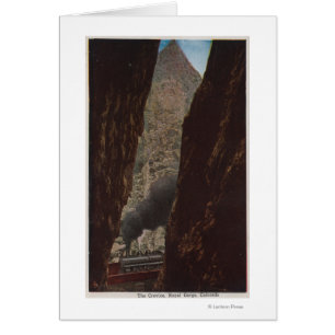 Königliche Schlucht, Co - Ansicht eines Spaltes in