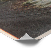 Königliche Schlucht, CO - Mondlicht Aussicht auf Z Poster (Ecke)