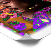 Königliche Schönheit Afrikas Poster (Ecke)