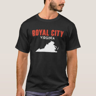 Königliche Stadt Washington USA Staat Amerika Reis T-Shirt