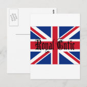 Königliche Süsse Postkarte (Vorne/Hinten)