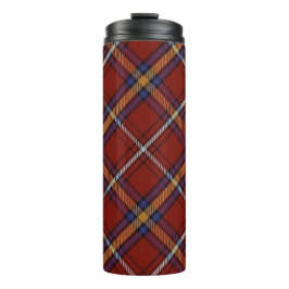 Königliche Tartan-Thermaltrommel Thermosbecher