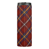 Königliche Tartan-Thermaltrommel Thermosbecher (Rückseite)