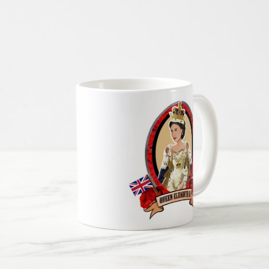 Königliche Tasse der Königin Elizabeth II (VorderseiteRechts)