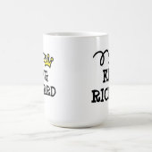 Königliche Tasse mit personalisiertem Namen (Mittel)