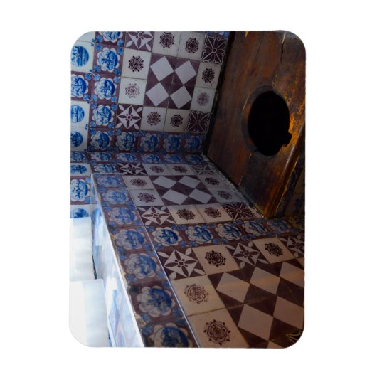 Königliche Toilette in Rosenborg Castle, Kopenhage Magnet (Vertikal)