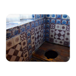 Königliche Toilette in Rosenborg Castle, Kopenhage Magnet