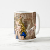 Königliche Traumprinzessin Kaffeetasse (VorderseiteRechts)