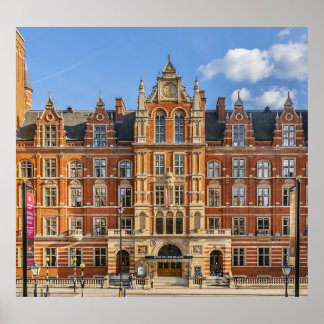 Königliche Uni der Musik: Sonnenuntergang. Poster