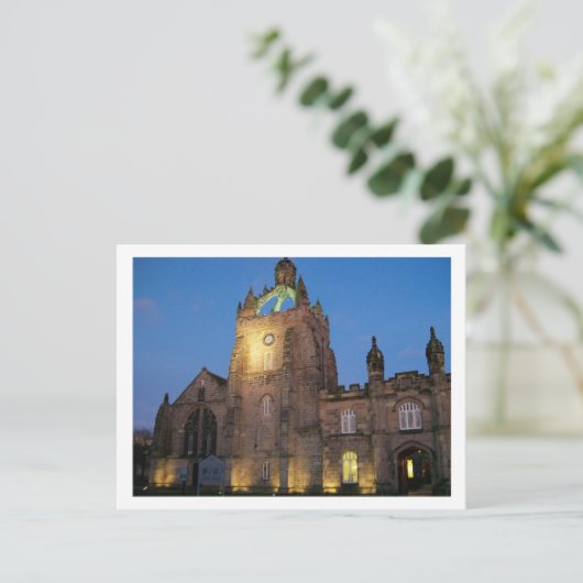 Königliche Uni Postkarte (Stehend Vorderseite)