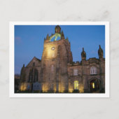 Königliche Uni Postkarte (Vorderseite)