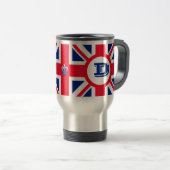 Königliche Union Jack Reisebecher (VorderseiteRechts)