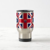 Königliche Union Jack Reisebecher (Mittel)