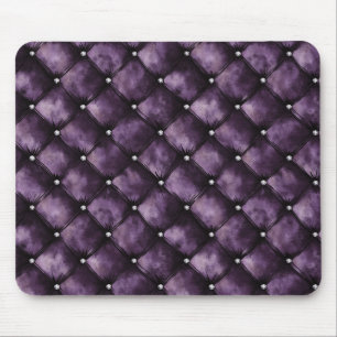 Königliche Violette Quadrate Mousepad