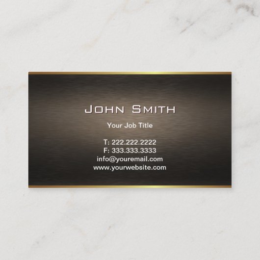 Königliche Visitenkarte (Rückseite)