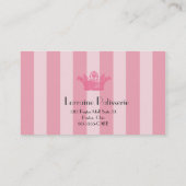 Königliche Visitenkarte (Rückseite)