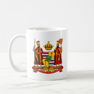 Königliche Wappen des Königreichs Hawaii Kaffeetasse