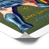 Königliche Wappen Poster (Ecke)