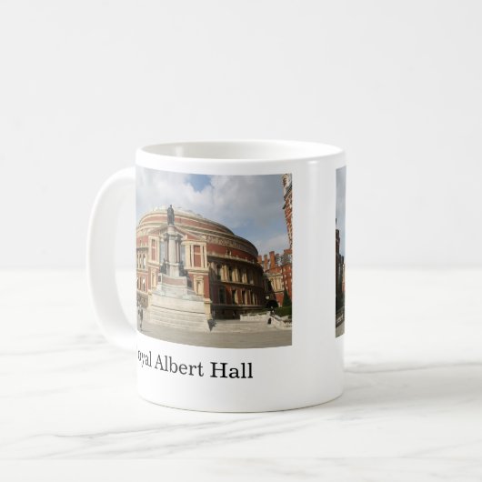 Königlicher Albert Hall, London Kaffeetasse (Vorderseite Links)