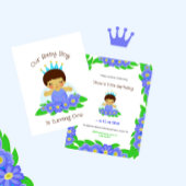 Königlicher Babyjunge Einladung