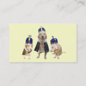 Königlicher Behandlungs-HundeBoarding Visitenkarte (Rückseite)