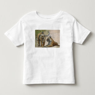 Königlicher Bengal-Tiger und Junge, Ranthambhor Kleinkind T-shirt