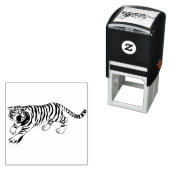 Königlicher bengalischer Tiger Permastempel (Beispiel)