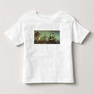 Königlicher Besuch zur Flotte, am 5. Juni 1672 Kleinkind T-shirt