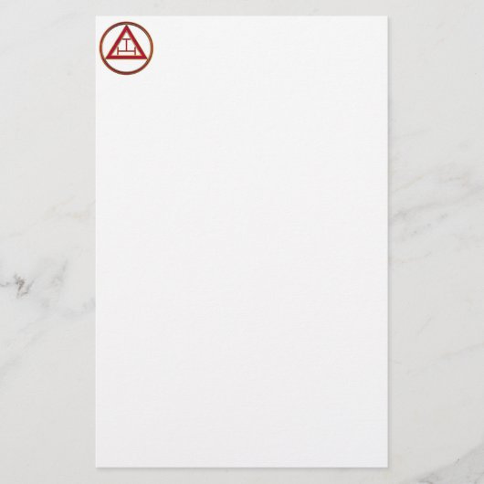 Königlicher Bogen-DreiergruppeTau Briefpapier (Vorderseite)