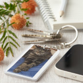 Königlicher doppelter mit Seiten versehener Schlüsselanhänger (Vorderseite rechts)