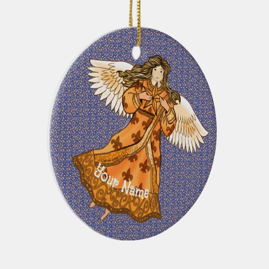 Königlicher Engel Keramik Ornament (Rechts)