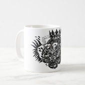 Königlicher Gorilla Kaffeetasse (Vorderseite Links)
