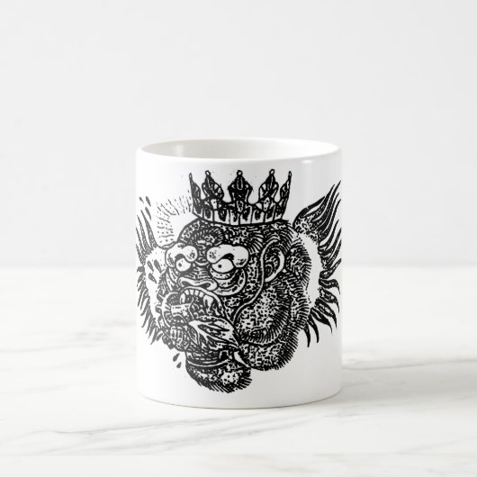 Königlicher Gorilla Kaffeetasse (Mittel)