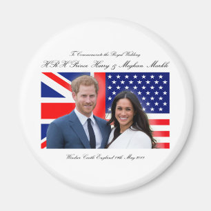 Königlicher Hochzeits-Prinz Harry und Meghan Magnet
