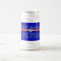 Königlicher Hochzeitsherzog und Herzogin der Tasse