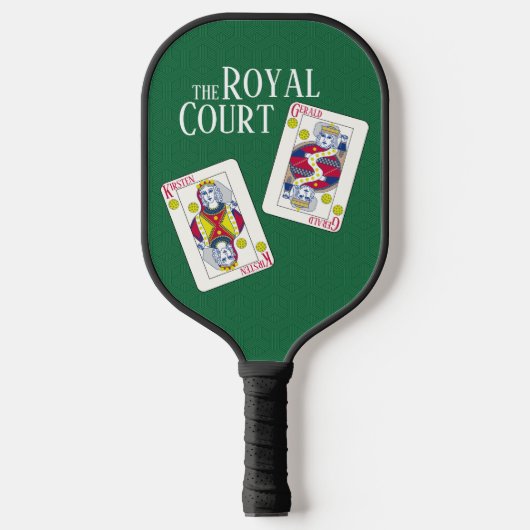 Königlicher Hofkönig und Queen-Pickleball-Paddel Pickleball Schläger (Vorderseite)