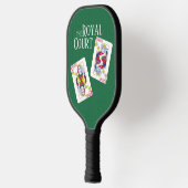 Königlicher Hofkönig und Queen-Pickleball-Paddel Pickleball Schläger (Links)