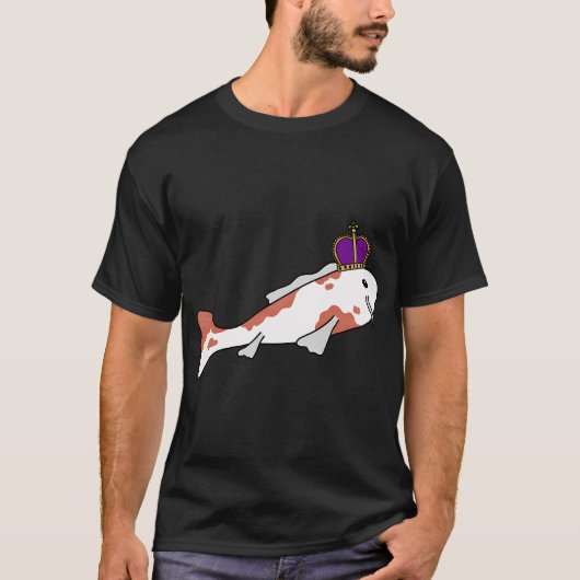 Königlicher Koi Boi T-Shirt (Vorderseite)