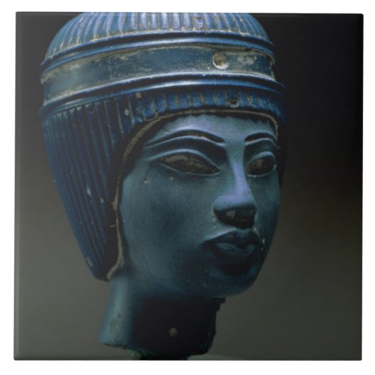 Königlicher Kopf des Fakes, ursprünglich Fliese (Vorderseite)