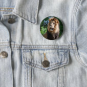 Königlicher Löwe-Knopf Button (Beispiel)