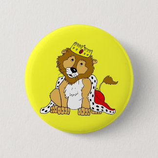 Königlicher Löwe-Knopf Button