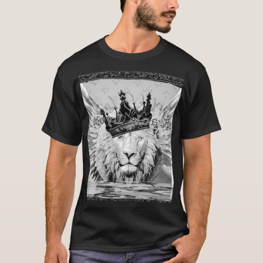 Königlicher Löwe T-Shirt (Vorderseite)