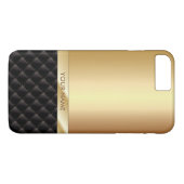 Königlicher Luxusgoldindividueller Name Case-Mate iPhone Hülle (Rückseite (Horizontal))