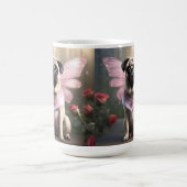 Königlicher Mops: Die Prinzessin-Fee verzauberter Kaffeetasse (Mittel)