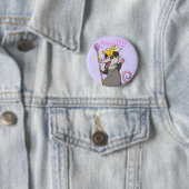 Königlicher Opossum-Knopf Button (Beispiel)