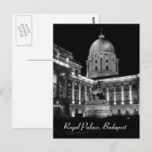 Königlicher Palast - Budapest Postkarte (Vorne/Hinten)