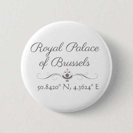 Königlicher Palast der Breitengrad Button (Vorderseite)